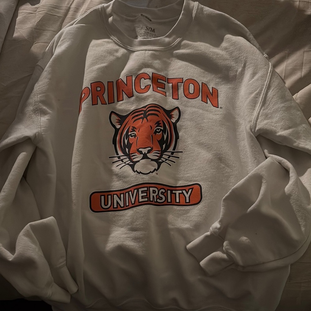 Princeton University White Sweater